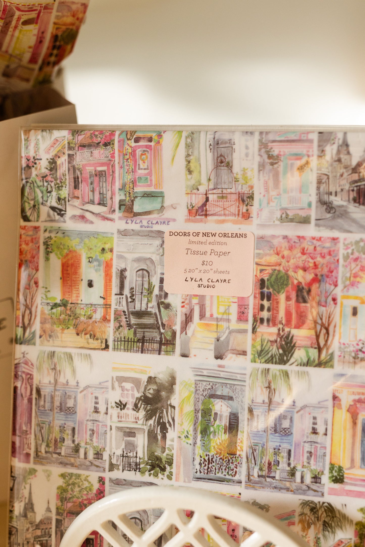 “Doors of New Orleans” Tissue Paper
