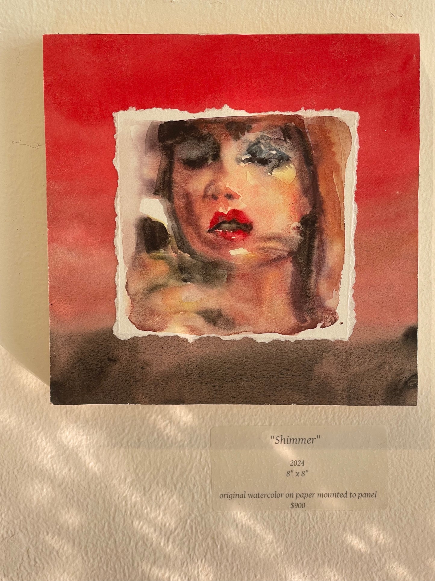 “Shimmer” original watercolor