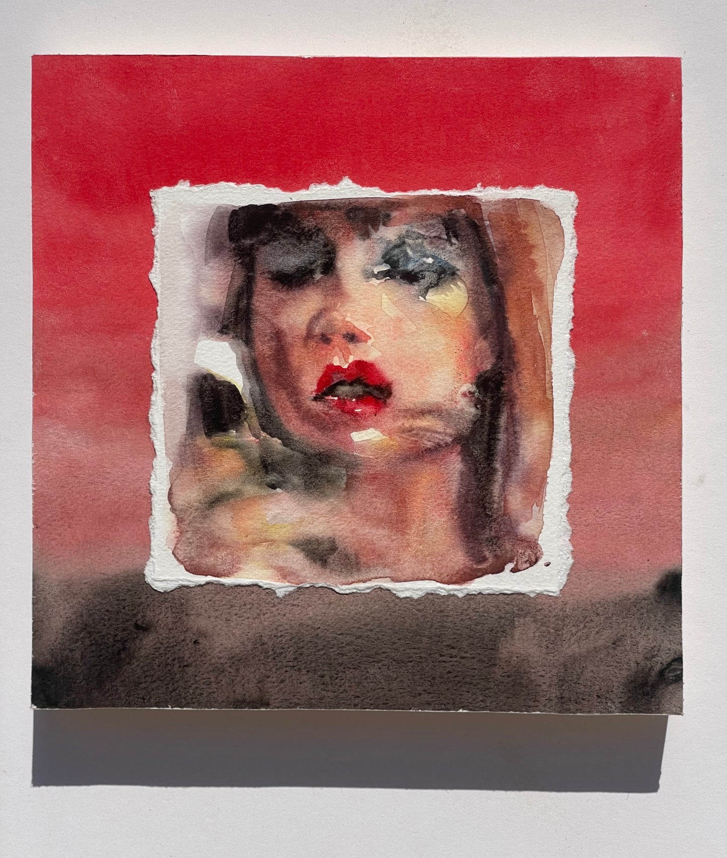 “Shimmer” original watercolor