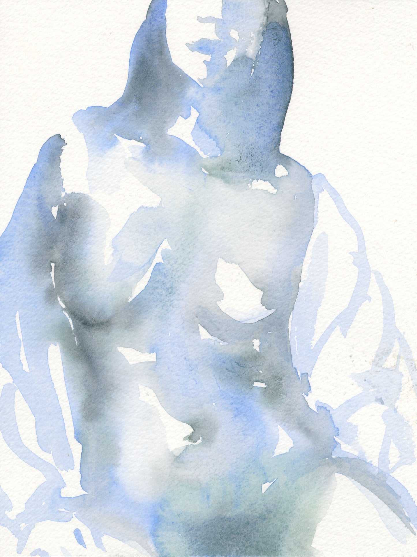 Figure in Blue