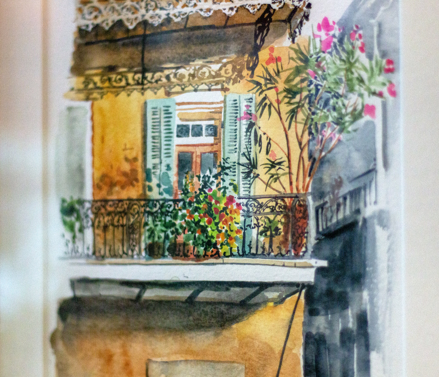 Golden Hour Balcony