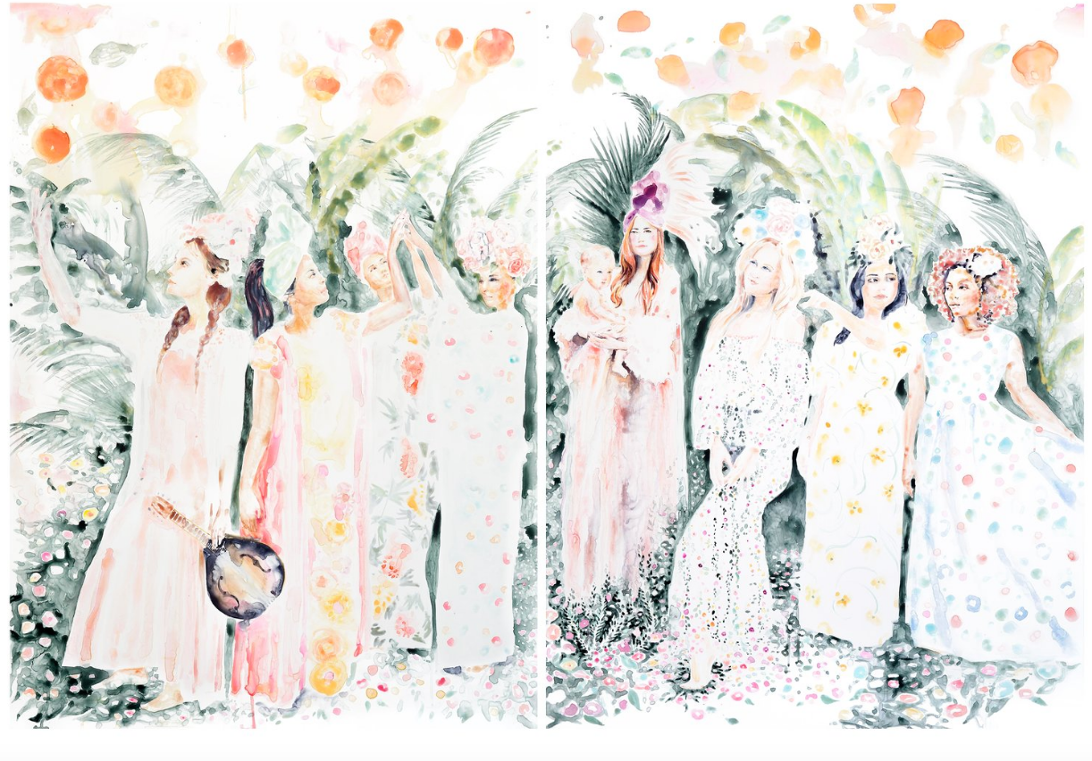 La Primavera, in the Garden of Hesperides