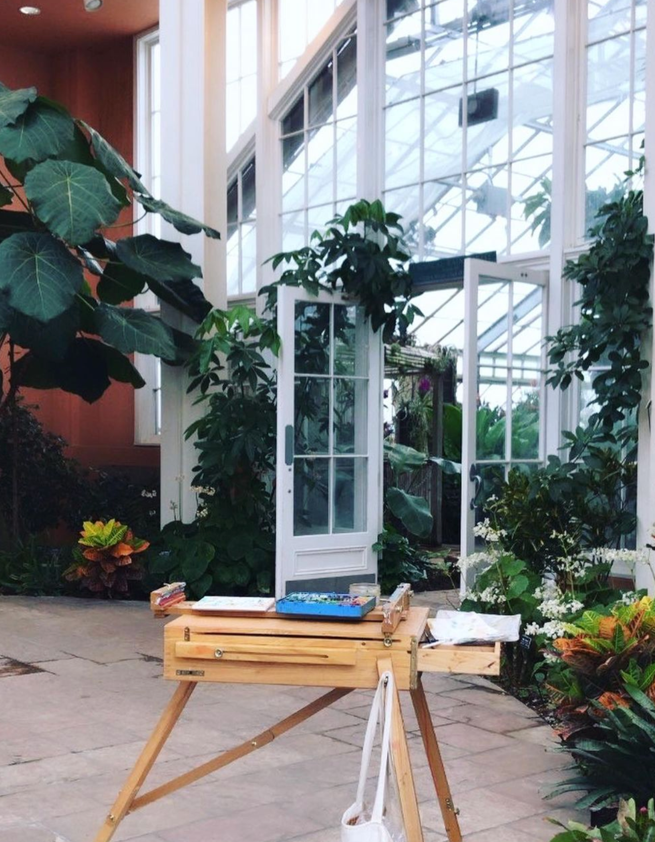 Conservatory of Two Sisters I