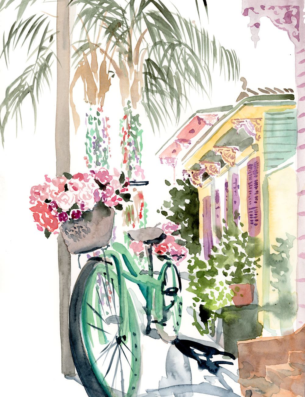 Bicycle in the Marigny