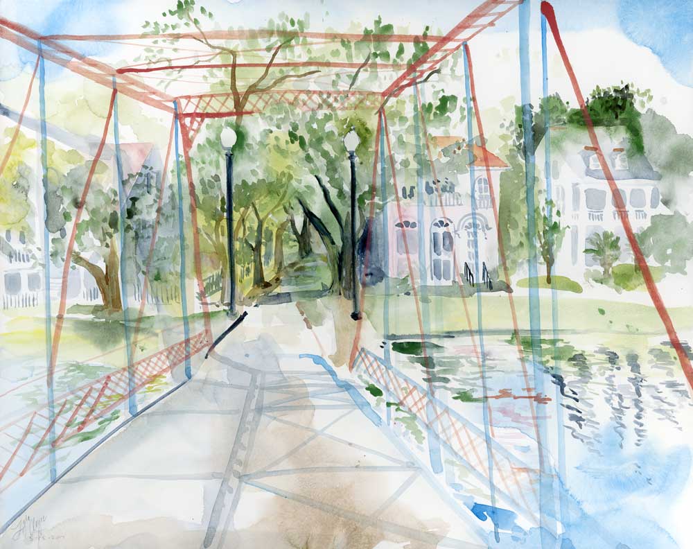 City Park & Bayou St John Stationery Set