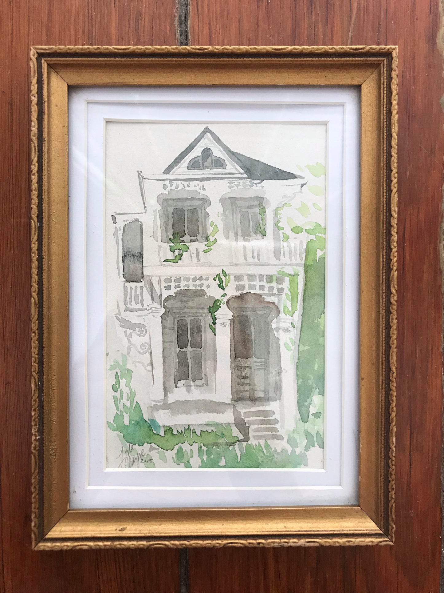 Victorian with vines