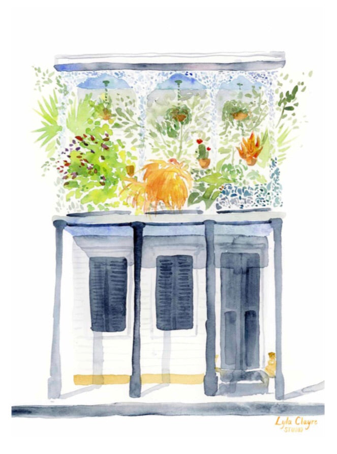 Marigny balcony save the dates