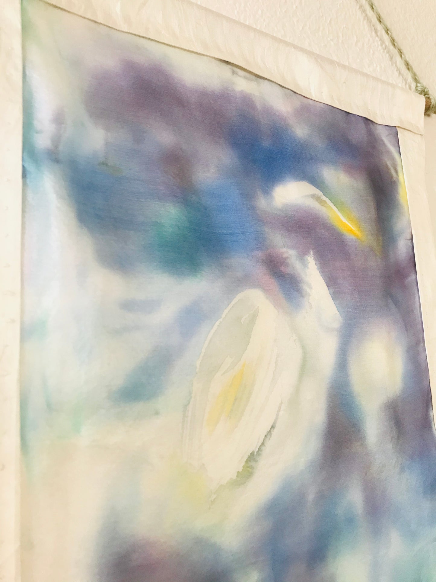 Heron and the Moon tapestry