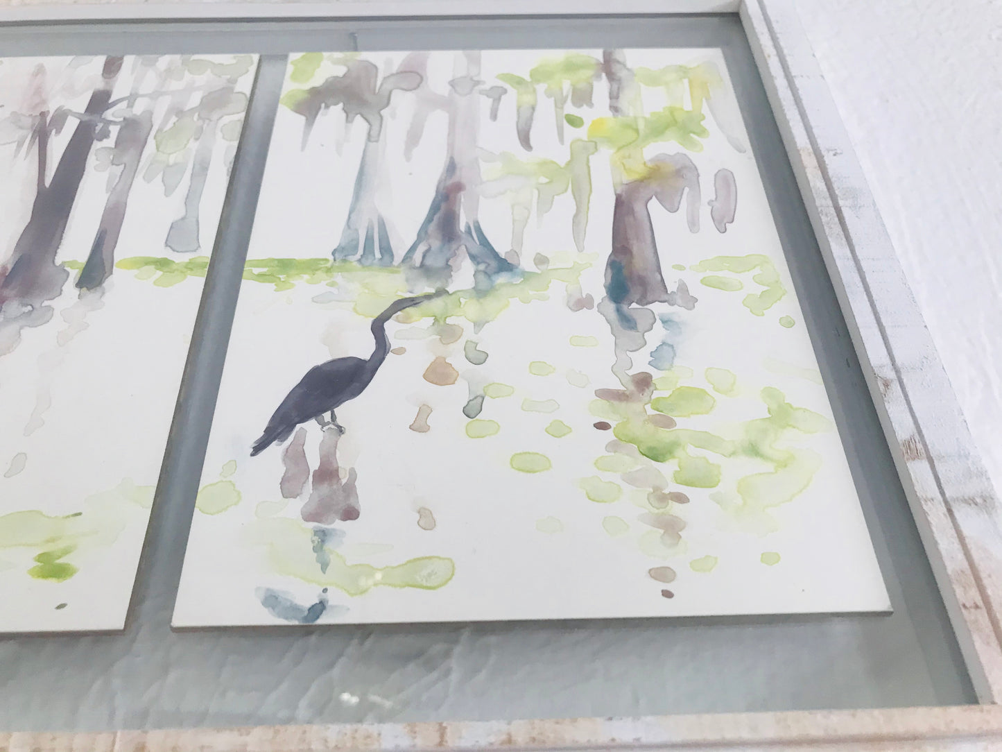 Louisiana Swamp Triptych study