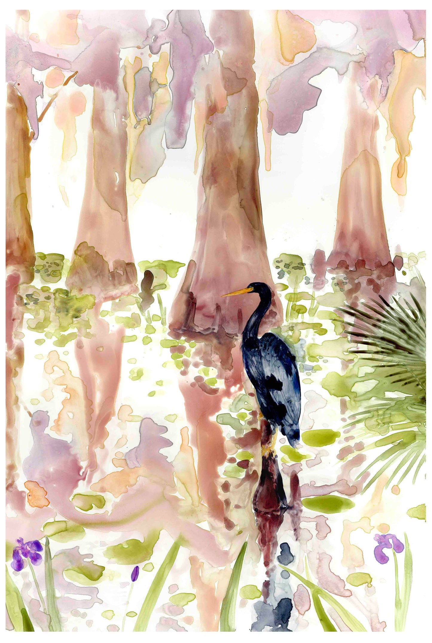 Louisiana Swamp Triptych VIII