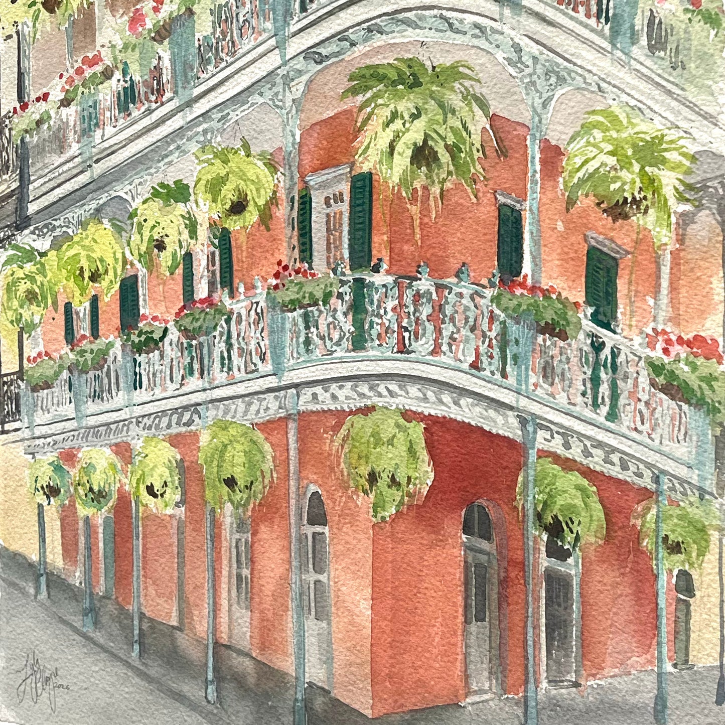 "Royal Street" Original Artwork