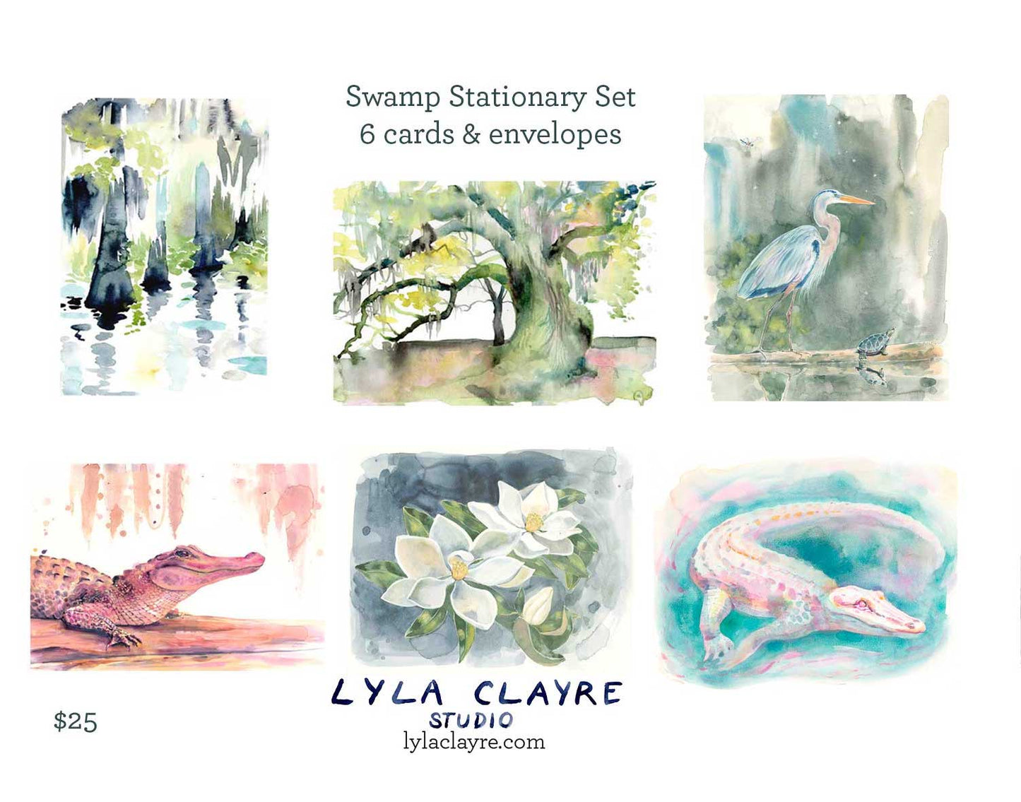 Swamp Stationery Set