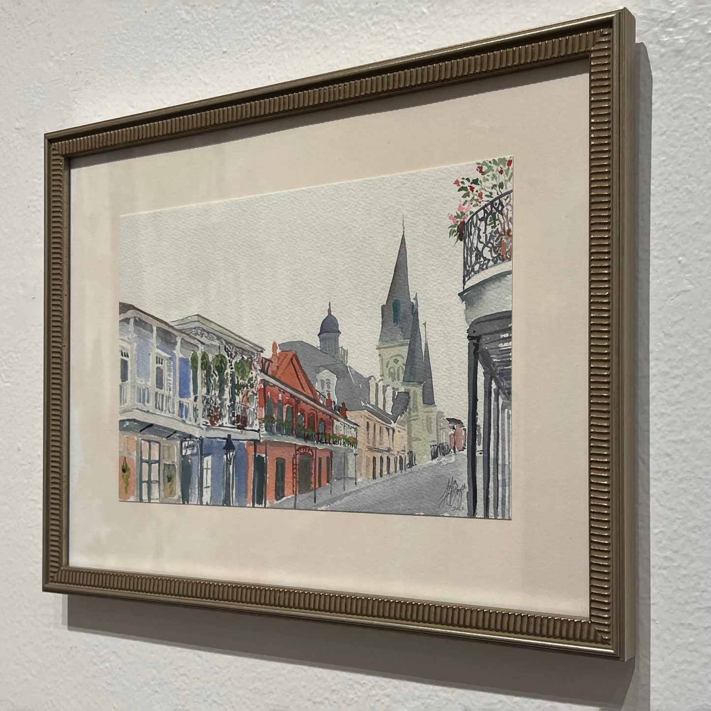 "Sylvain's" Original Watercolor