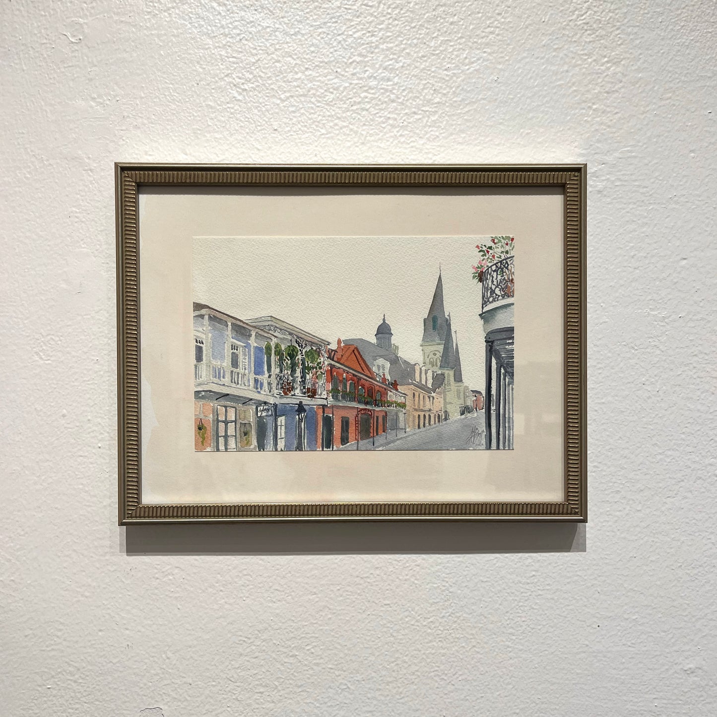 "Sylvain's" Original Watercolor