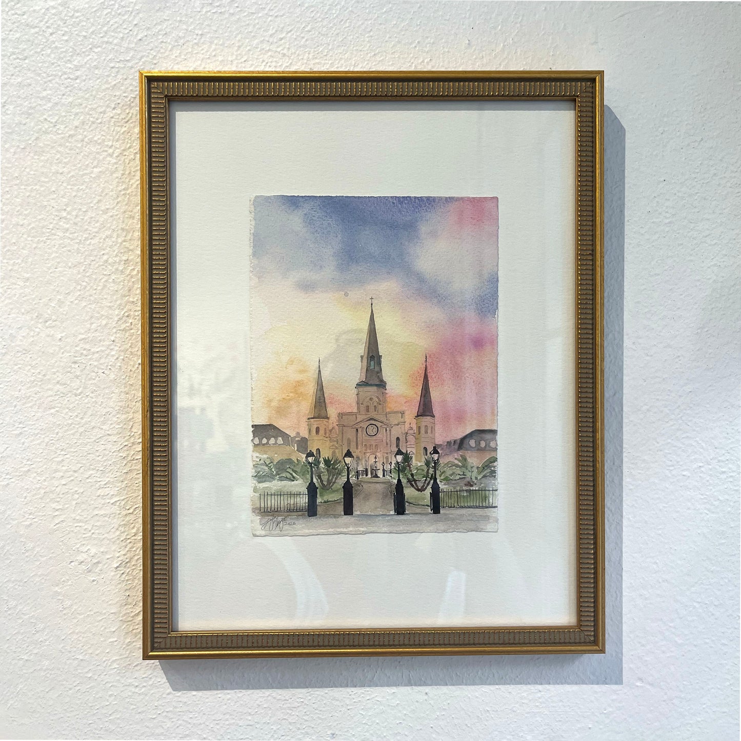 "XOXO" Original Watercolor