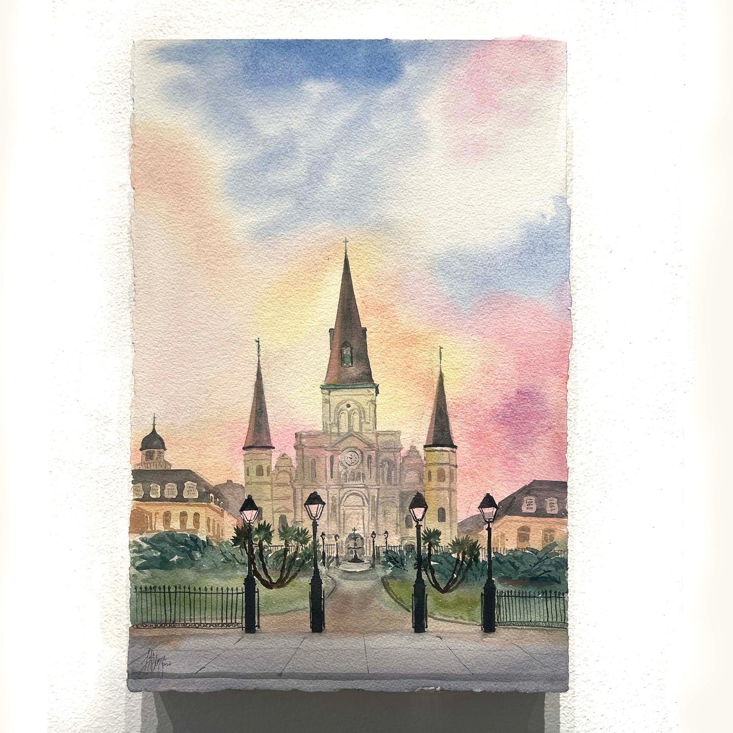 "XOXO New Orleans" Original Artwork