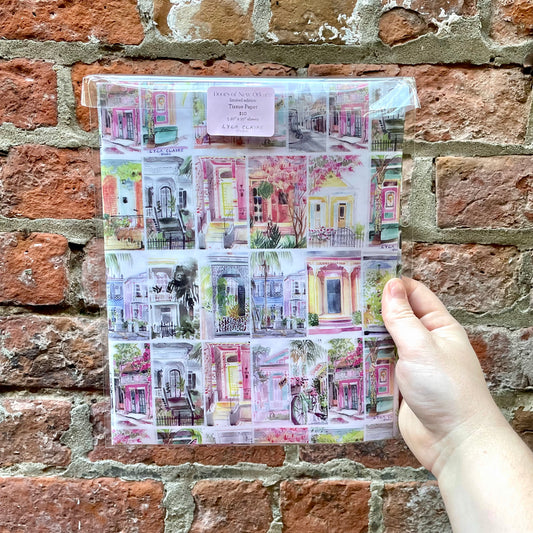 “Doors of New Orleans” Tissue Paper
