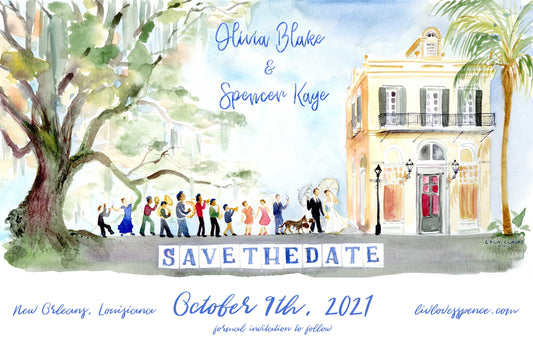 Save the Date prints